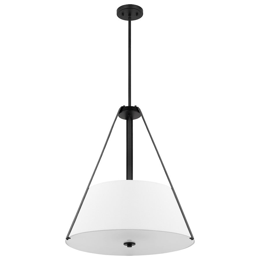 3 Light Pendant, Black