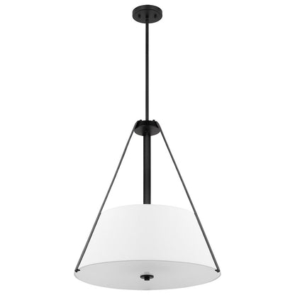 3 Light Pendant, Black