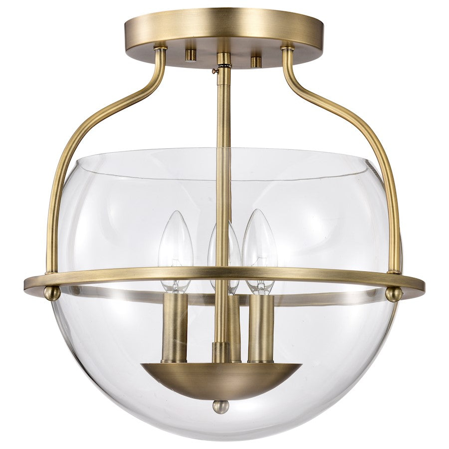 Nuvo Lighting Amado 3 Light Semi Flush Mount