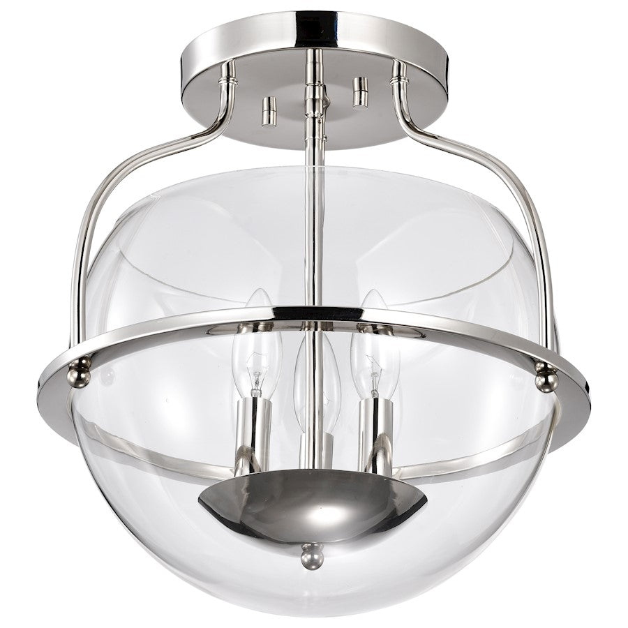 Nuvo Lighting Amado 3 Light Semi Flush Mount