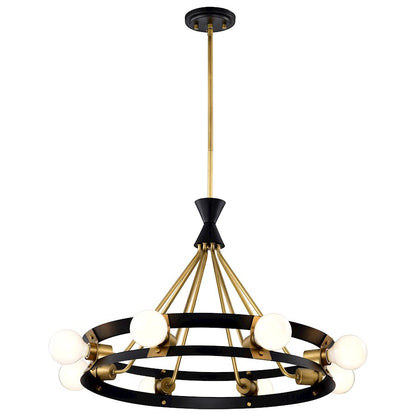 Marsden Chandelier, Matte Black