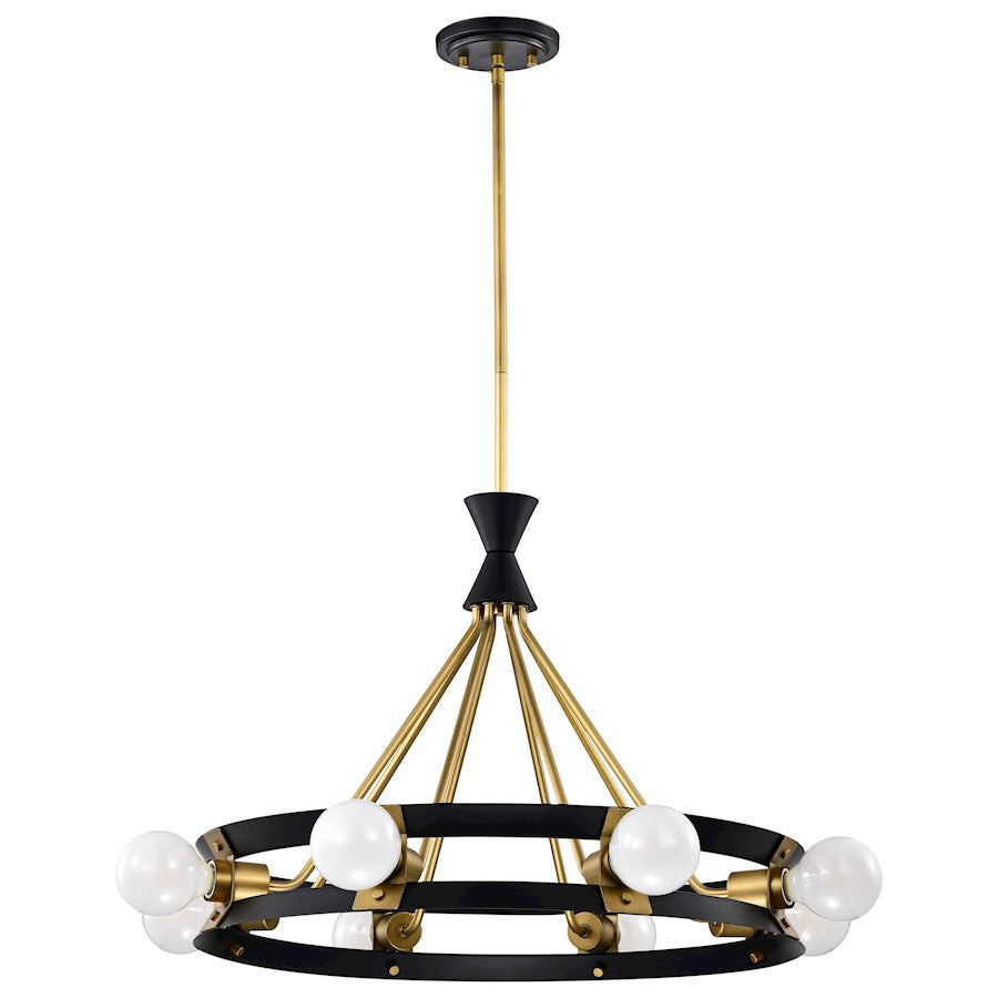 Marsden Chandelier, Matte Black