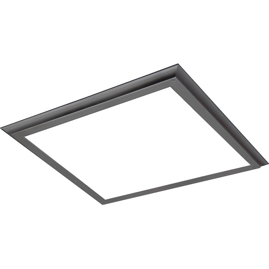 Nuvo Lighting 45W, 24" x 24" Surface LED, 3000K, Gun Metal, 100-277V - 62-1173