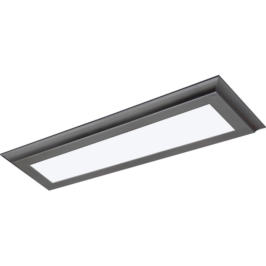 Nuvo Lighting 22W, 7" x 25" Surface LED, 3000K, Gun Metal, 100-277V - 62-1175