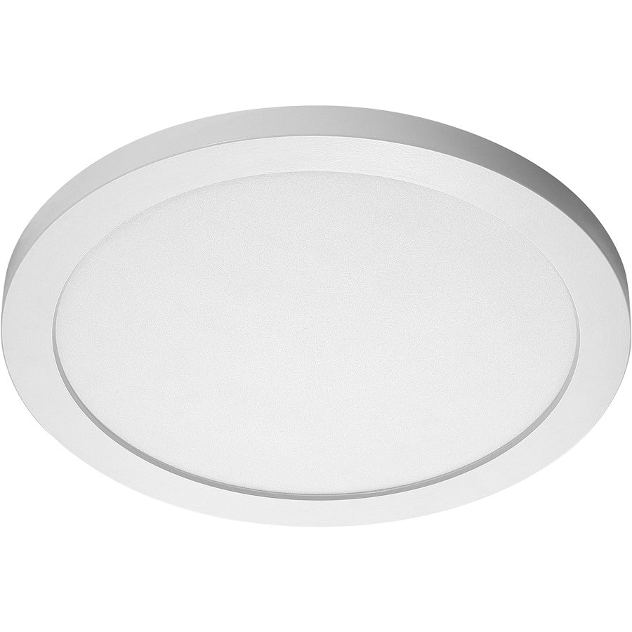 Nuvo Lighting 26W, 15" Flush Mount LED, 3000K, Round, White, 120/277V - 62-1191