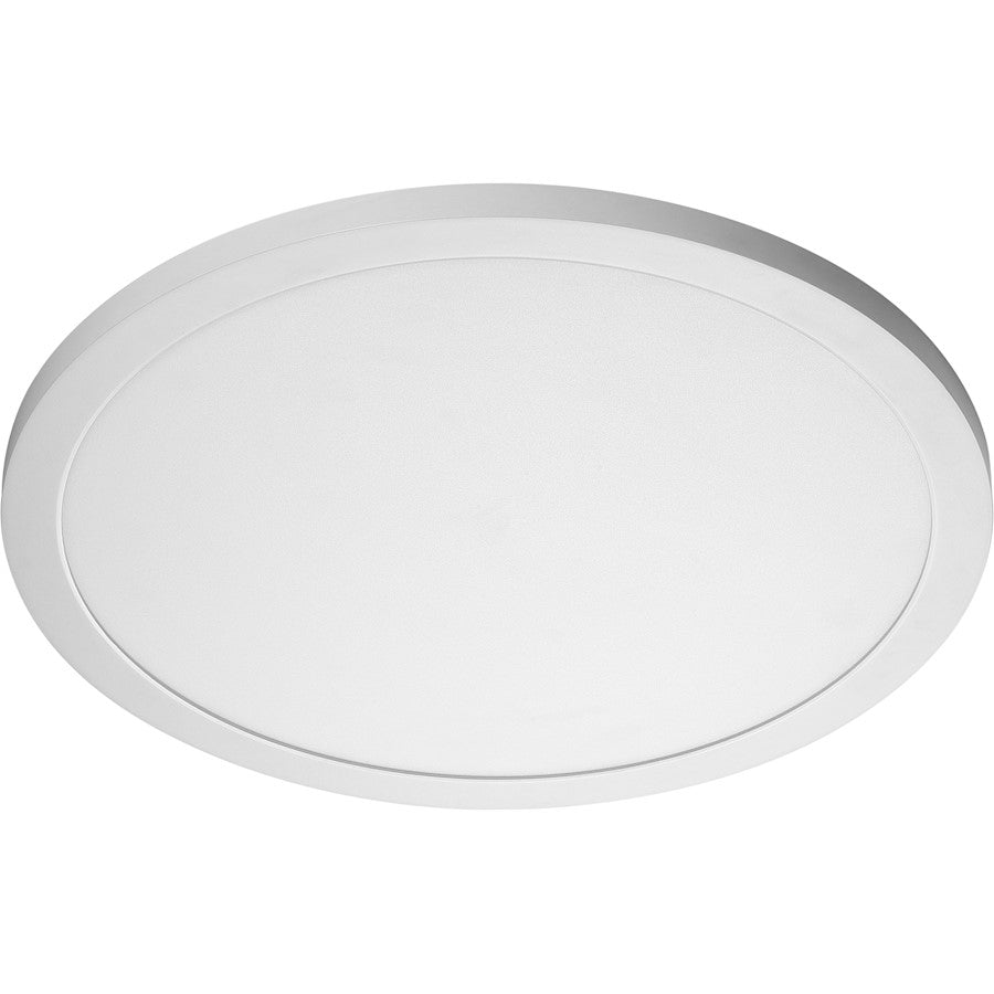 Nuvo Lighting 30W 19" Flush Mount LED, 3000K, Round, White, 120/277V - 62-1192