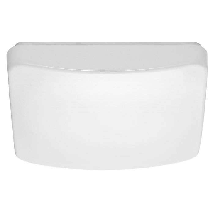 Nuvo Lighting 11" LED Flush Mount, Square White Acrylic/Sensor - 62-1215