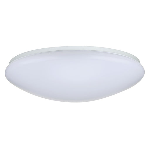 Nuvo Lighting 19" LED Flush Mount, Round White Acrylic - 62-1218