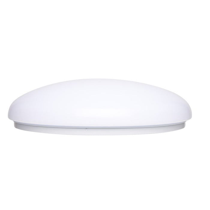 Nuvo Lighting 19" LED Flush Mount, Round White Acrylic