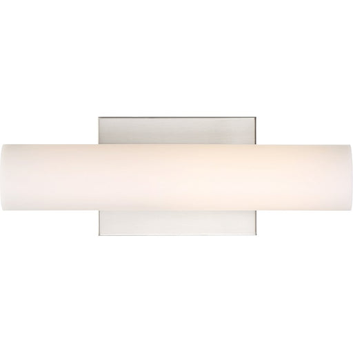 Nuvo Lighting Bend 13" LED Wall Sconce, White Acrylic Brushed Nickel - 62-1321