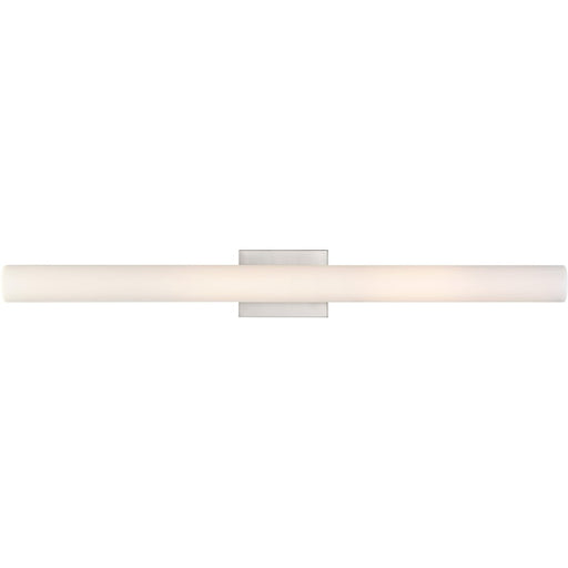Nuvo Lighting Bend 36" LED Wall Sconce, White Acrylic Brushed Nickel - 62-1323