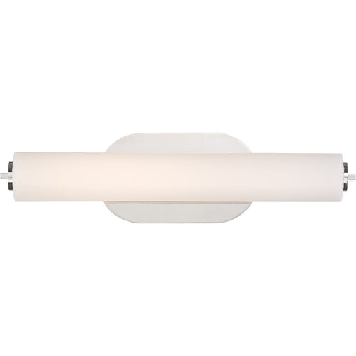 Nuvo Lighting Lana 14" LED Wall Sconce, White Acrylic Polished Nickel - 62-1324