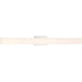 Nuvo Lighting Jess 36" LED Wall Sconce, White Acrylic Brushed Nickel - 62-1332