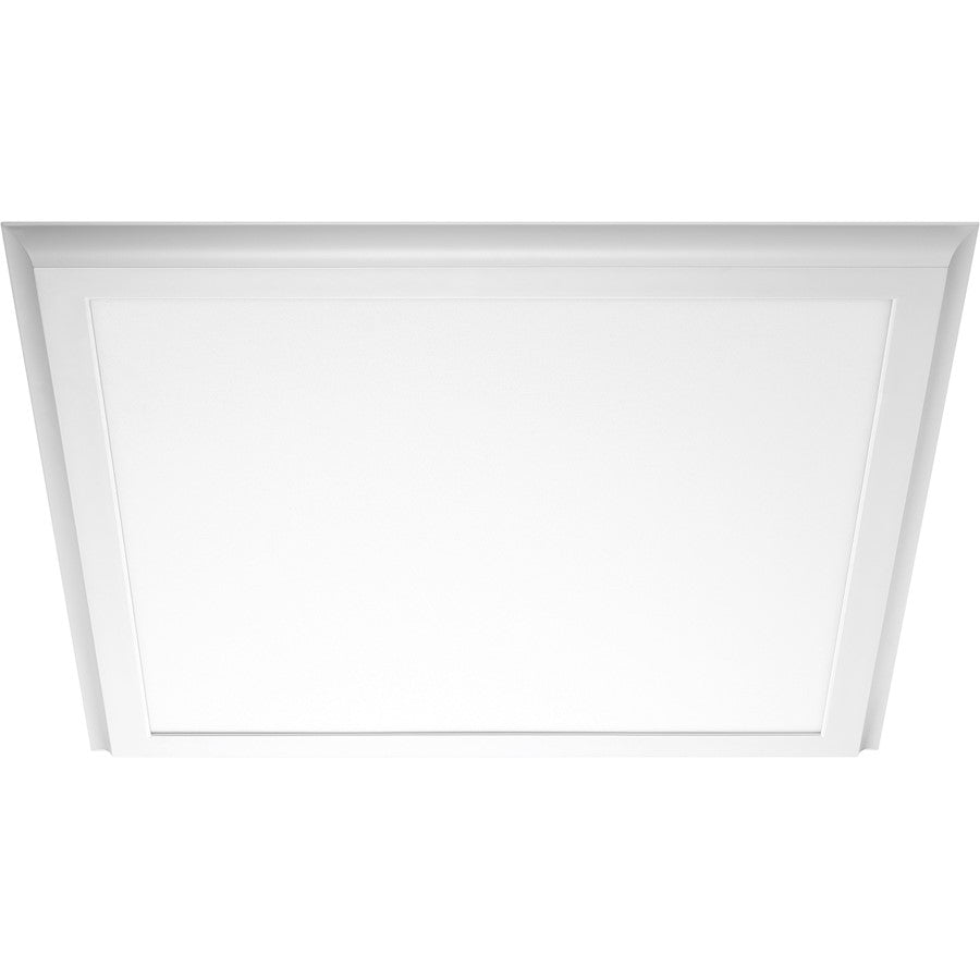 Nuvo Lighting 45W, 25" x 25" Surface Mount LED, 3000K, White, 100-277V - 62-1373