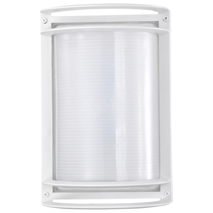Nuvo Lighting LED Rectangular Bulk Head, White Glass
