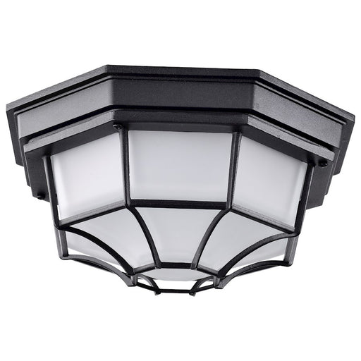 Nuvo Lighting LED Spider Cage, Black/Frosted Glass - 62-1400