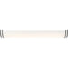 Nuvo Lighting Glamour LED 25" Wall Sconce, White Acrylic Lens Black - 62-1431