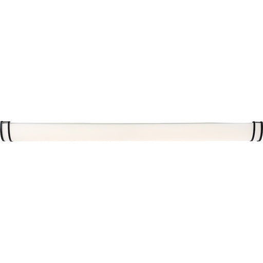 Nuvo Lighting Glamour LED 49" Wall Sconce, White Acrylic Lens Black - 62-1432