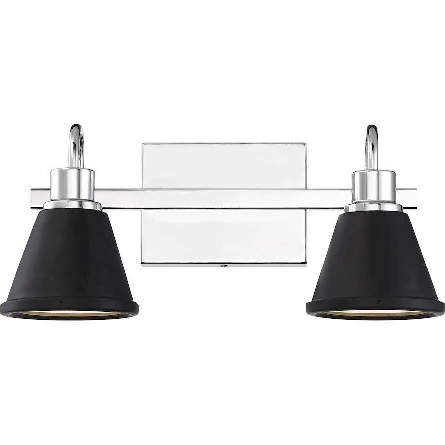 LED Bathroom Vanity Light, Nickel