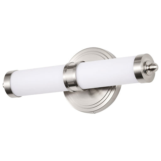 Nuvo Lighting Kagen 14" LED Vanity, Brushed Nickel/White Acrylic Lens - 62-1534