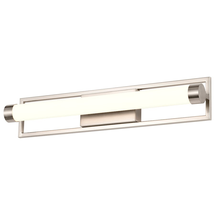 LED Bathroom Vanity Light, Brushed Nickel