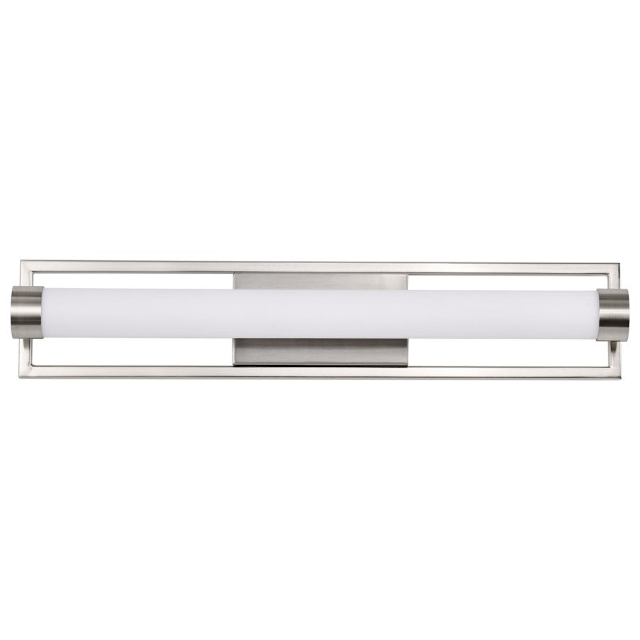 LED Bathroom Vanity Light, Brushed Nickel