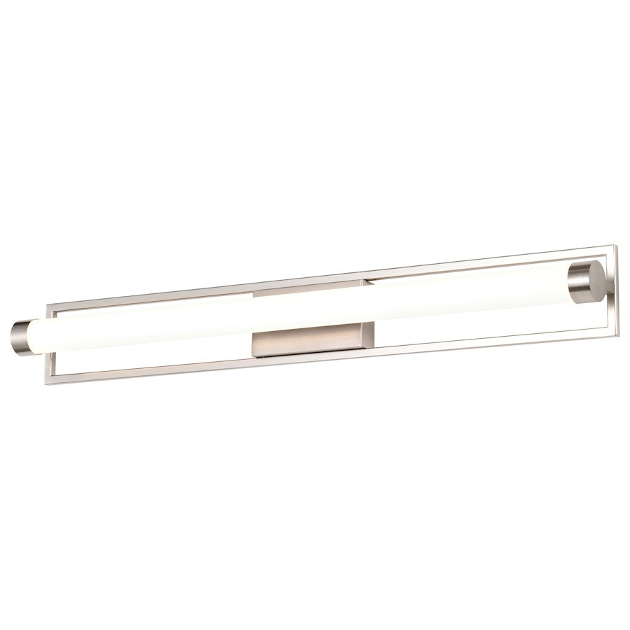 LED Bathroom Vanity Light, Brushed Nickel