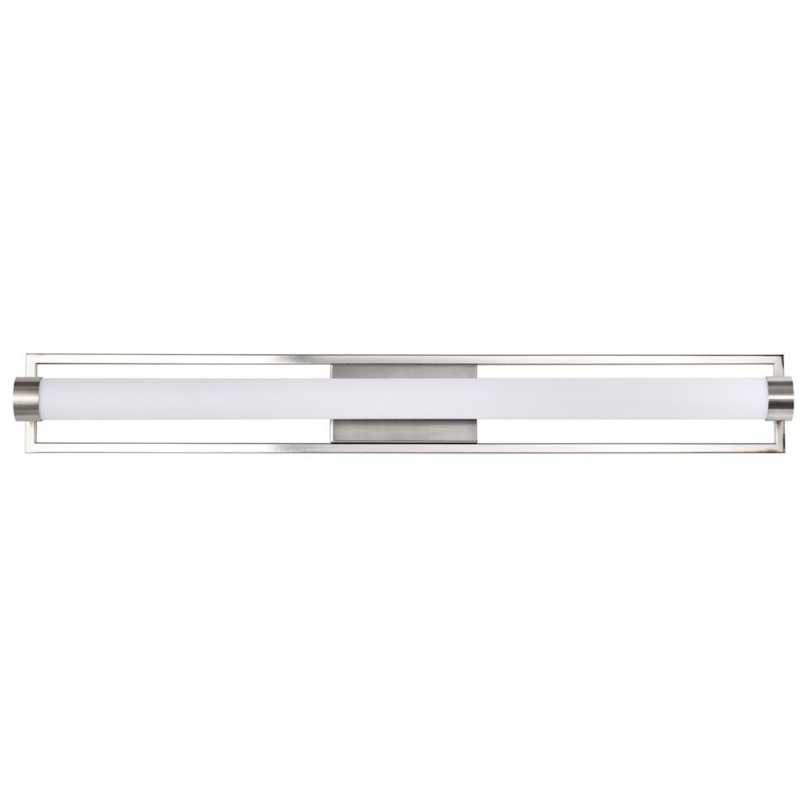 LED Bathroom Vanity Light, Brushed Nickel