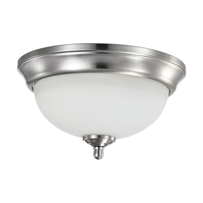 Nuvo Lighting 19W 11" LED Flush Mount, 3000K, Brushed Nickel/Frosted