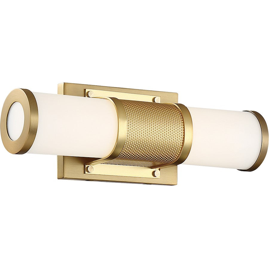 LED Bathroom Vanity Light, Brushed Brass