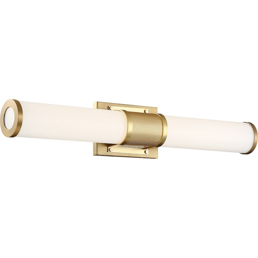 LED Bathroom Vanity Light, Brushed Brass