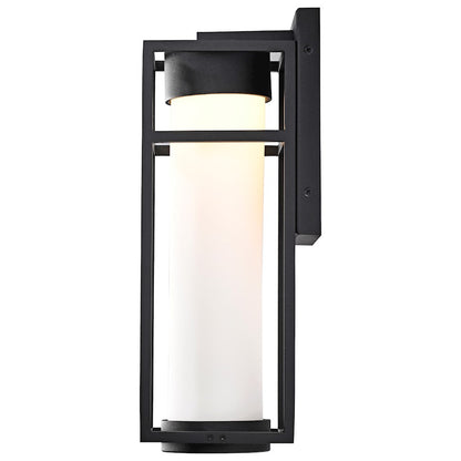 Ledges LED Wall Lantern, Black