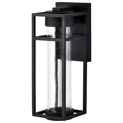 Ledges LED Wall Lantern, Black