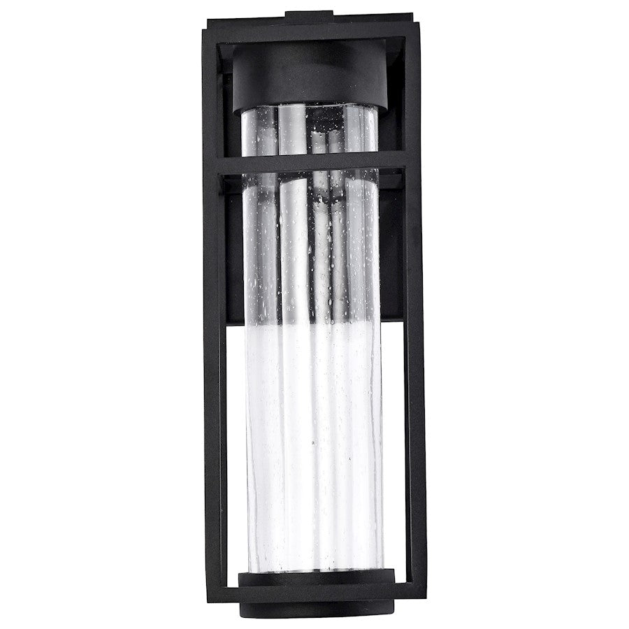 Ledges LED Wall Lantern, Black