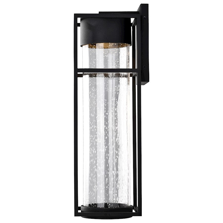 Ledges LED Wall Lantern, Black