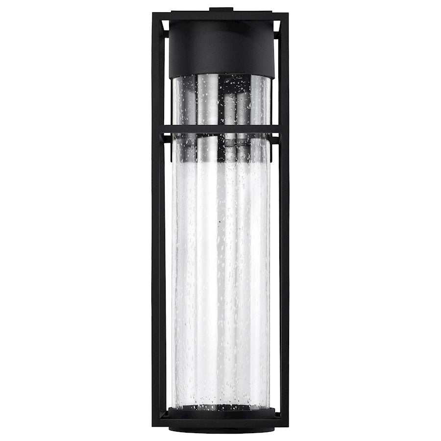 Ledges LED Wall Lantern, Black