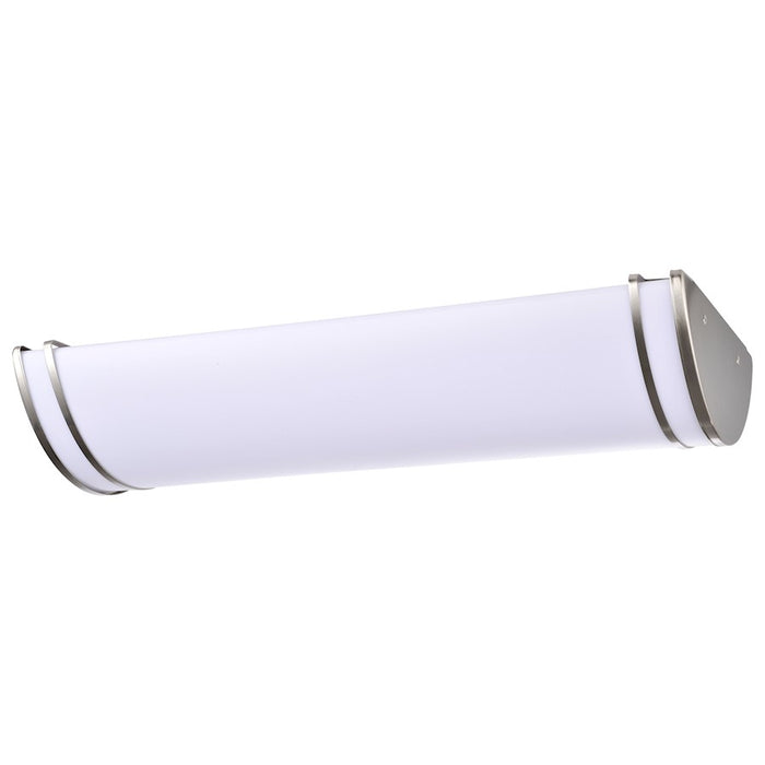 Nuvo Lighting Glamour LED 25", Linear Flush Mount Fixture, Nickel - 62-1639