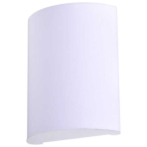 Nuvo Lighting Crispo LED 9" Wall Sconce, White, - 62-1646