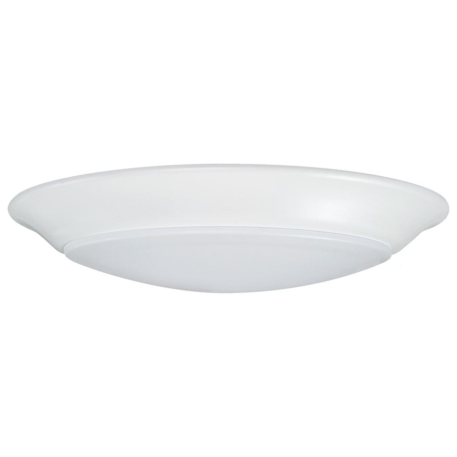 Nuvo Lighting 7" LED Disk Light, 3000K, 6 Unit Contractor Pack, White - 62-1660