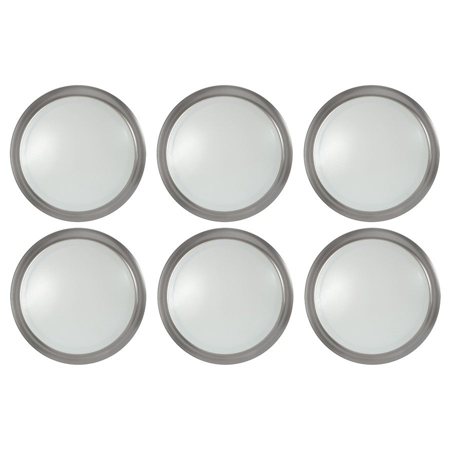 Nuvo Lighting 10" LED Disk Light, 6 Unit Contractor Pack