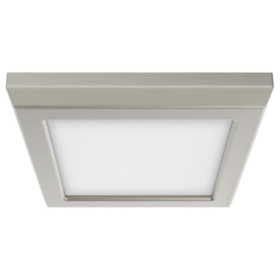 Nuvo Lighting Blink Pro 5" Square Flush Mount, Brushed Nickel - 62-1707