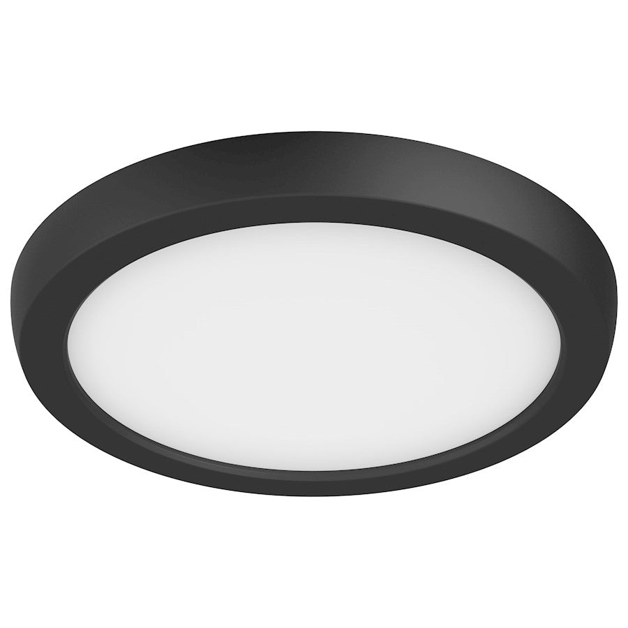 Nuvo Lighting Blink Pro 7" Round Flush Mount, Black - 62-1711