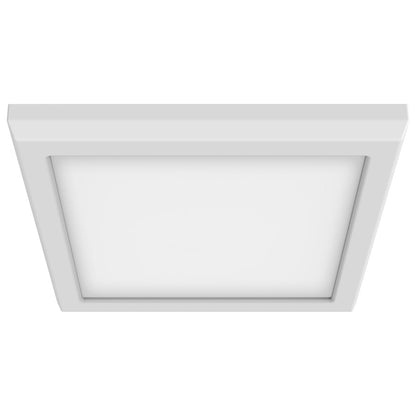 Nuvo Lighting Blink Pro 7", 120V Square Flush Mount, White - 62-1714