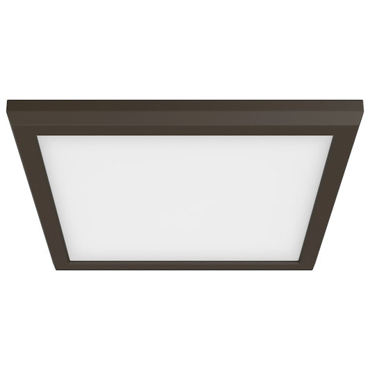 Nuvo Lighting Blink Pro 9" Square Flush Mount, Bronze - 62-1726