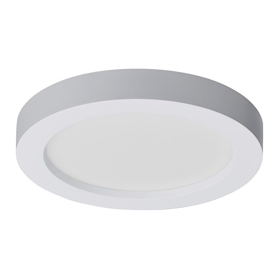 Nuvo Lighting 5"/LED Flush Mount/Round/11W/3000K/12pk, White - 62-1751