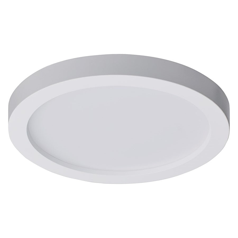 Nuvo Lighting 7"/LED Flush Mount/Disk Light/Round/16W/3000K/6pk, White - 62-1752