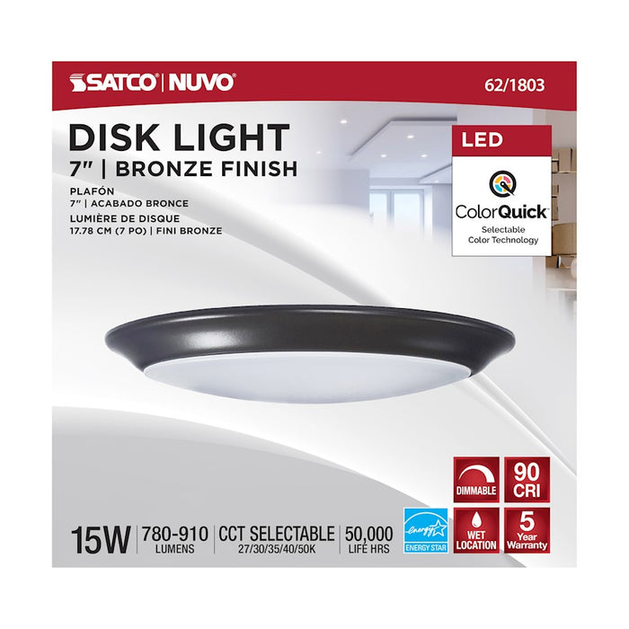 Nuvo Lighting LED Disk Light/5-Cct Selectable
