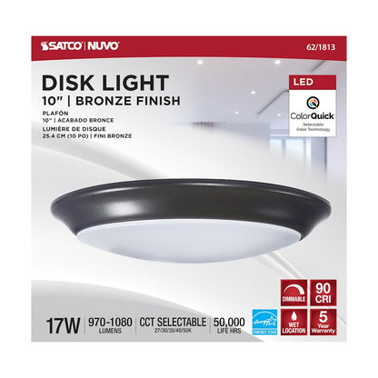 Nuvo Lighting LED Disk Light/5-Cct Selectable