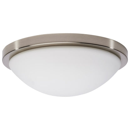 Nuvo Lighting Button 11" LED Flush Mount, Brushed Nickel - 62-1842