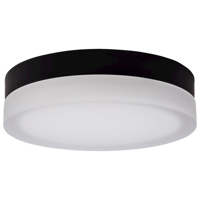 Nuvo Lighting Pi 11" LED Flush Mount, Black/Frosted Etched - 62-569